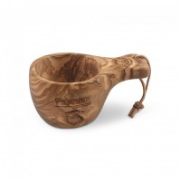 Petromax Olive Wood Kuksa Cup - traditional bowl for eating or drinking